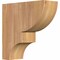 Ekena Millwork Ridgewood Smooth Corbel, Western Red Cedar, 3 1/2"W x 10"D x 10"H COR04X10X10RID00SWR - alternate 1